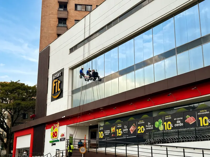 Fachadas en vidrio